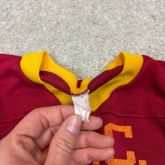 Vintage 70s USC Trojans Jersey #32 Baby Toddler 2-4 12x11 - Picture 5 of 12